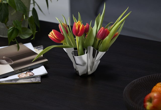 Margeaux Vase & Teelichthalter – Einzigartiges Design aus Edelstahl – Philippi Design