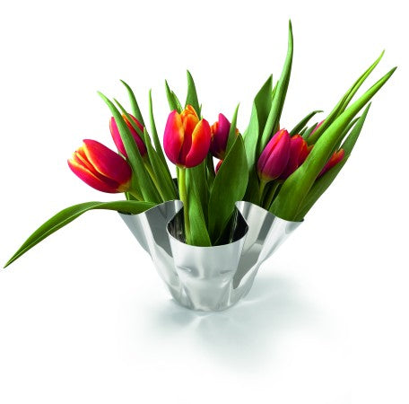 Margeaux Vase & Teelichthalter – Einzigartiges Design aus Edelstahl – Philippi Design