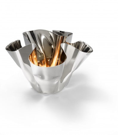 Margeaux Vase & Teelichthalter – Einzigartiges Design aus Edelstahl – Philippi Design