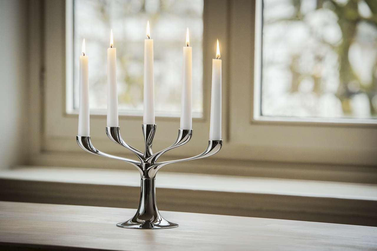 Lysestage - Candelabra - Delbar kandelabre (1, 3 eller 5 lys) - Philippi Design