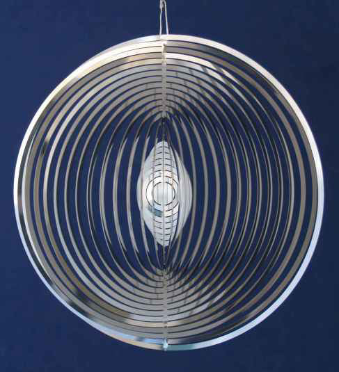 Mobile - Rustfrit stål - rund spiral - 153 mm