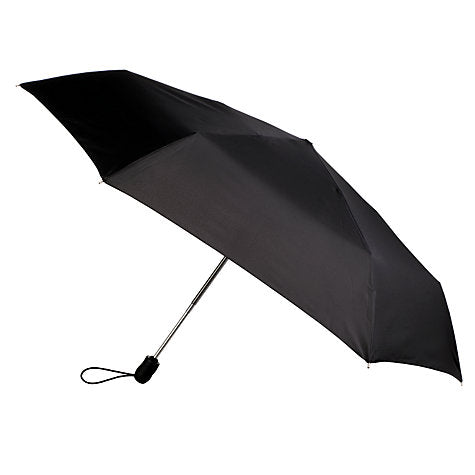 Taskeparaply - Superslim - Stormsikker - Sort