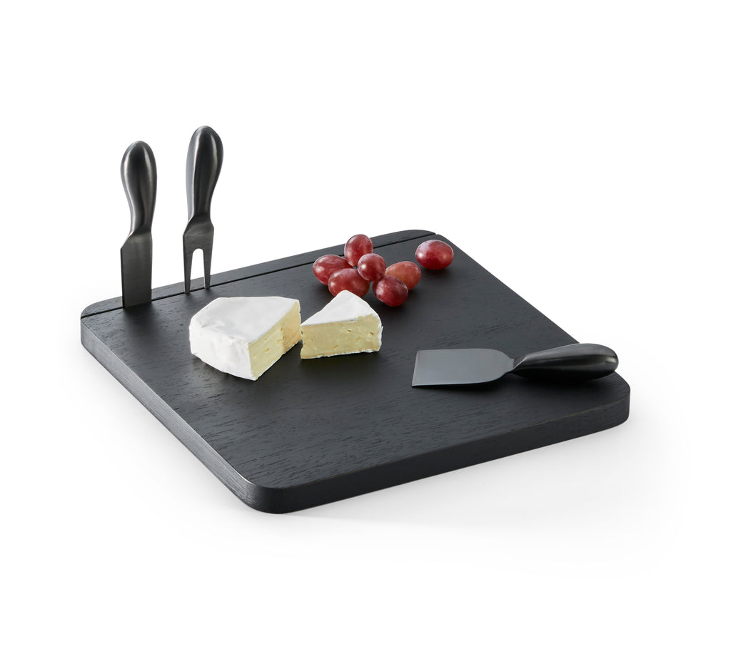 Elegant ostebrætsæt med 3 specialdesignede knive - Fromage - Philippi Design