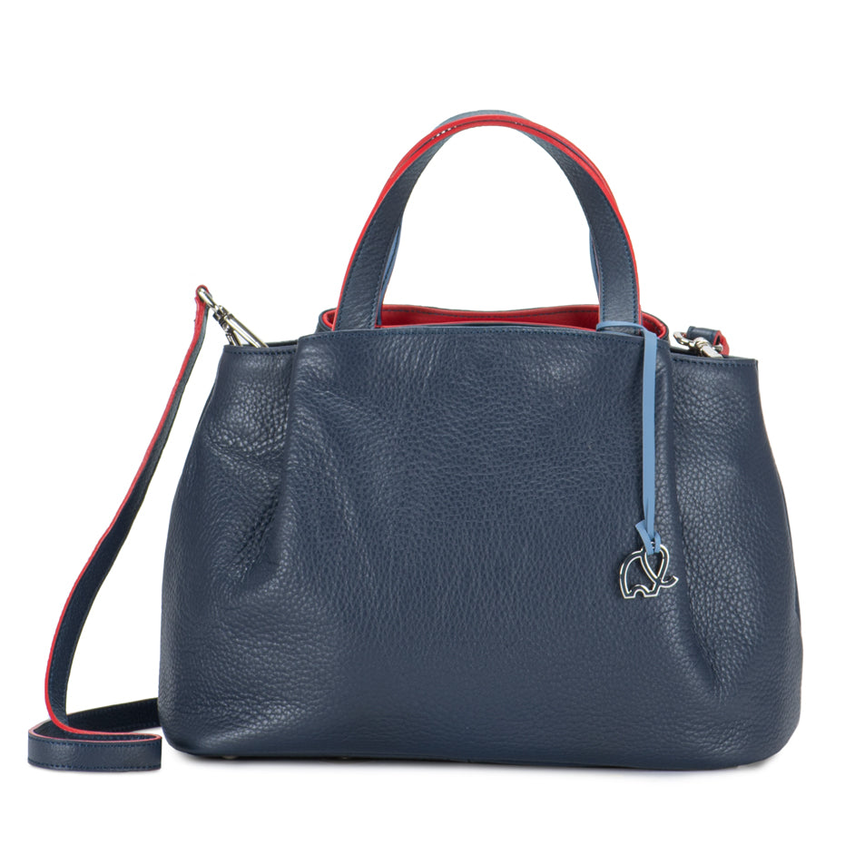 MyWalit Verona håndtaske | elegant og farverig skindtaske -style 1961
