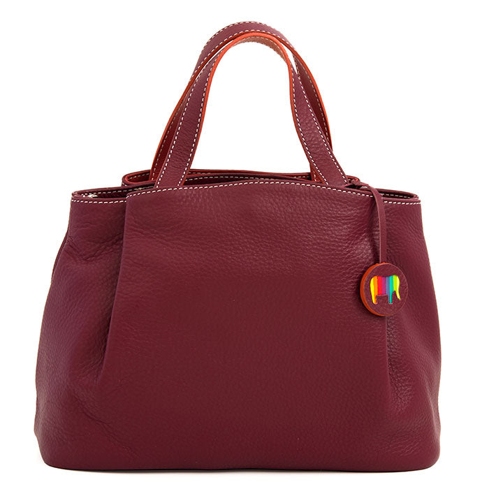 MyWalit Verona håndtaske | elegant og farverig skindtaske -style 1961