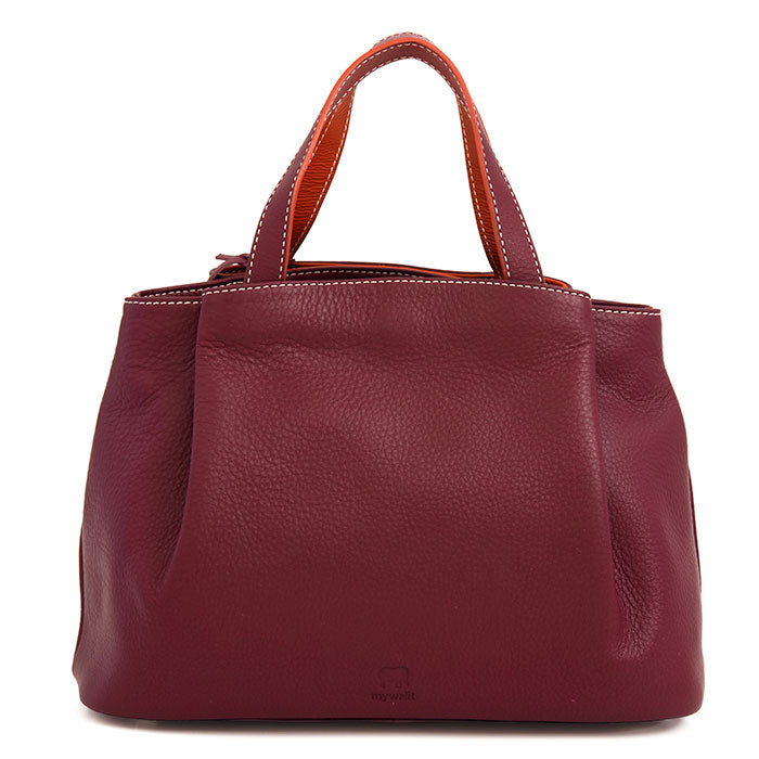 MyWalit Verona håndtaske | elegant og farverig skindtaske -style 1961
