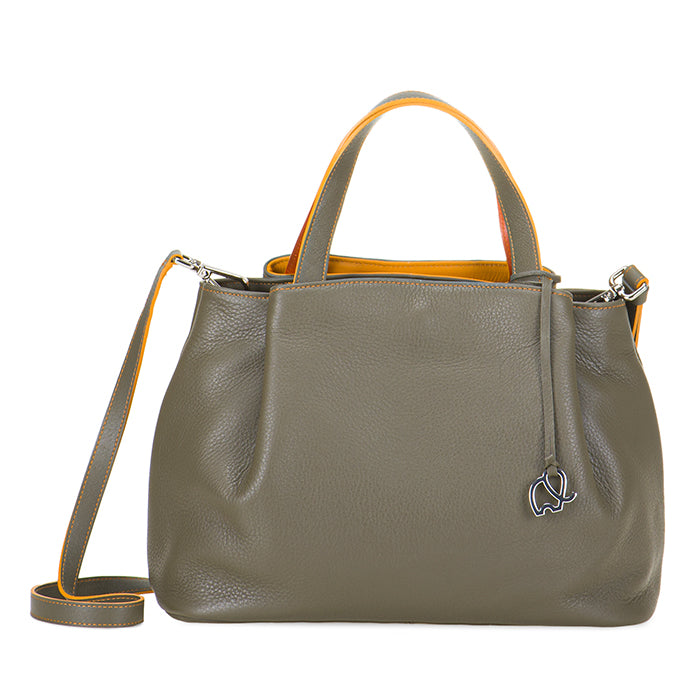 MyWalit Verona håndtaske | elegant og farverig skindtaske -style 1961