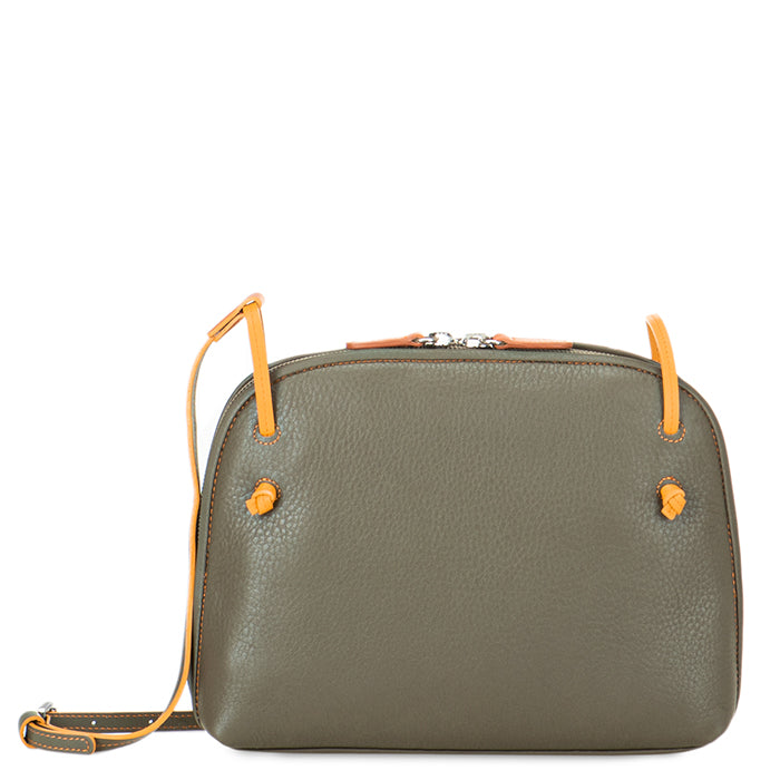 Mywalit  Rio Small Zip Top  – lille crossover-taske i læder - style 1970