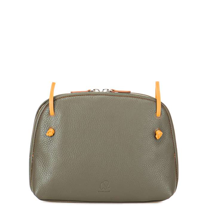 Mywalit  Rio Small Zip Top  – lille crossover-taske i læder - style 1970