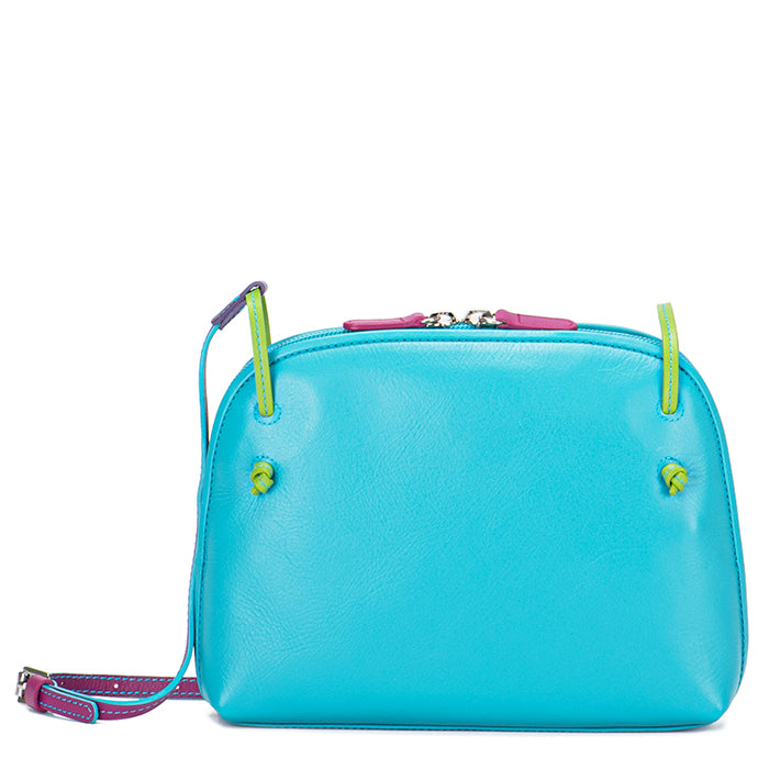 Mywalit  Rio Small Zip Top  – lille crossover-taske i læder - style 1970