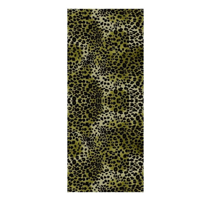 Tørklæde - 100% silke - Jungle - 22119B (army)