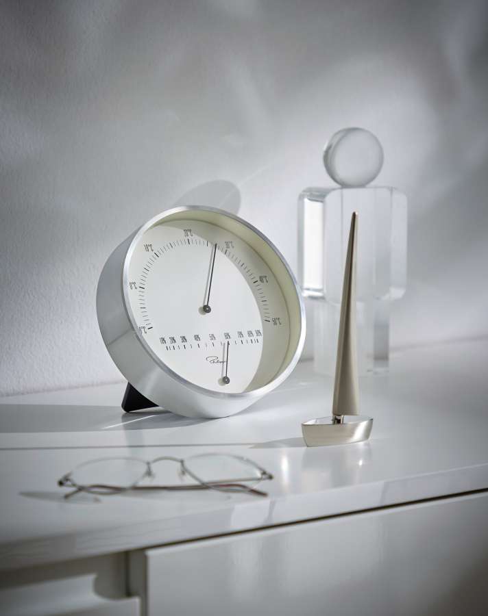 Termometer og hygrometer  i elegant og tidløst design - Tempus fra Philippi Design