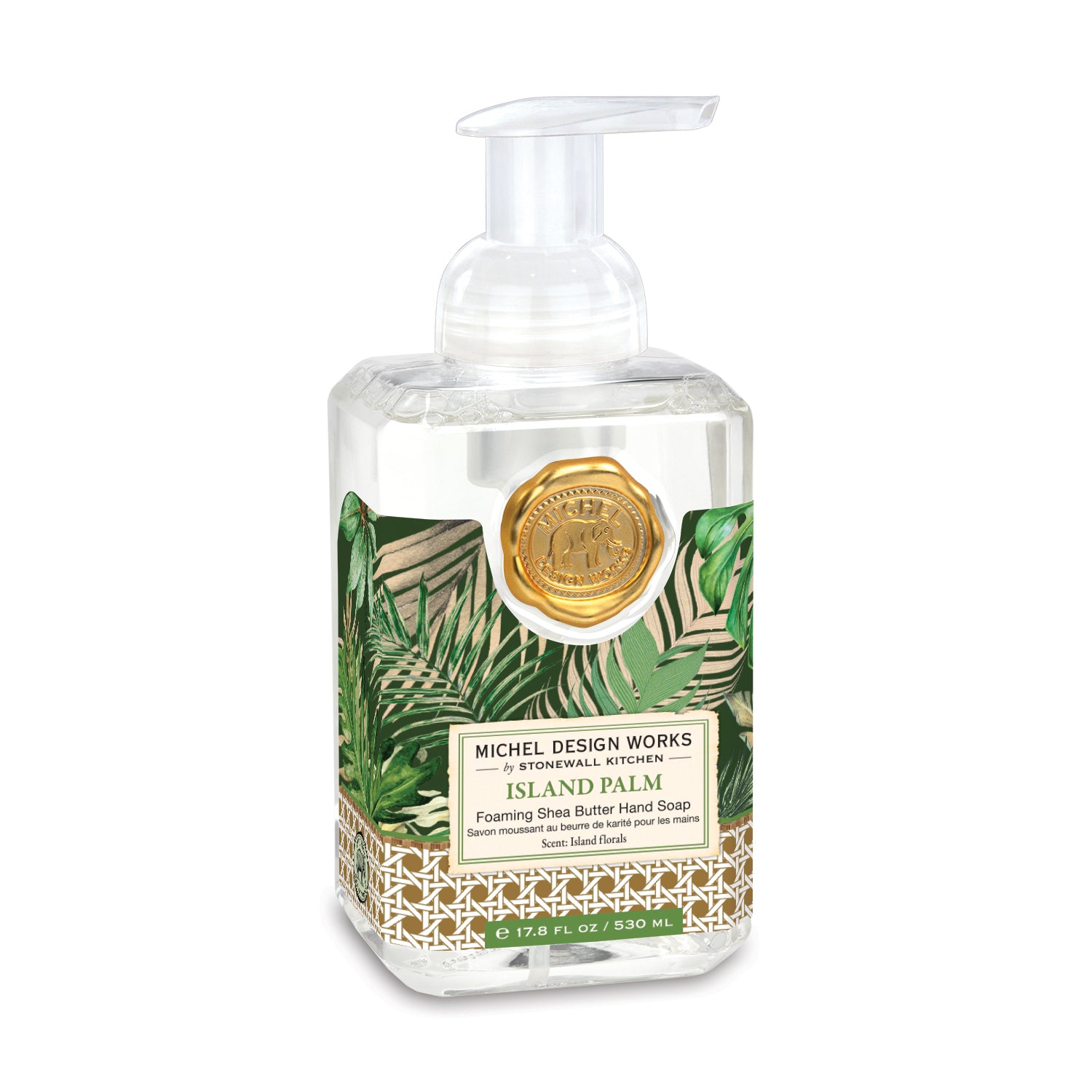 Foaming Hand Soap with Aloe - Michel Design Works - Island Palm