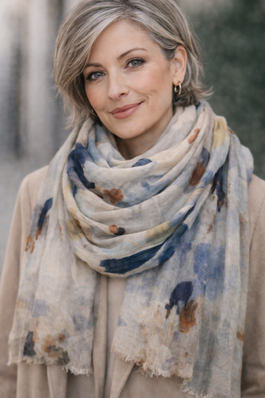 Scarf - 100% wool - Hiver A - 33343A