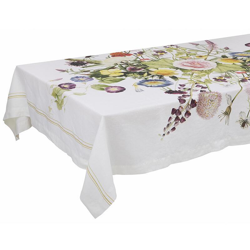Tischdecke – Koustrup & Co. – Flower Garden – 145x220cm – 100% Leinen – Design Jim Lyngvild