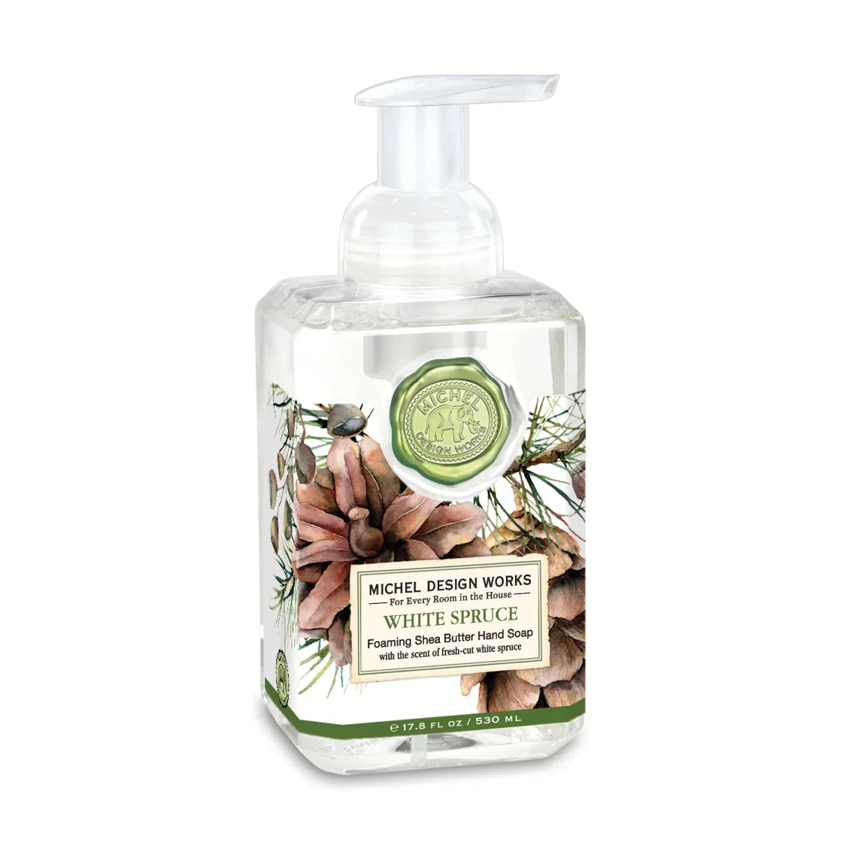 Schaumhandseife mit Aloe - Michel Design Works - White Spruce