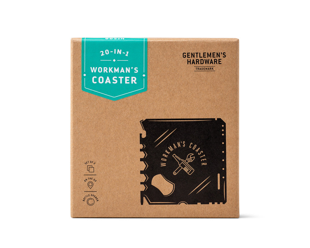Coasters and multi-tools - Set of two - Gentlemen's Hardware