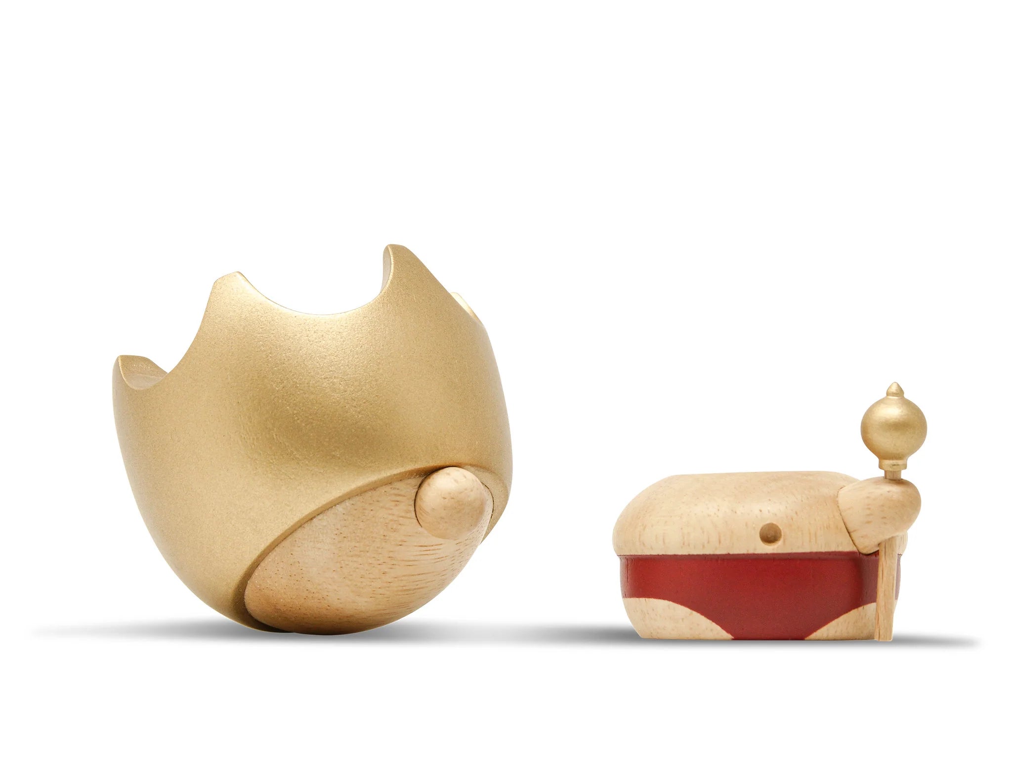The Emperor's New Clothes – Wooden Figurine from FableWood