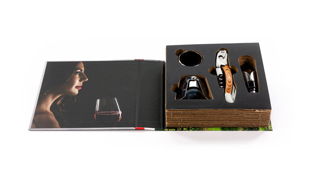 Legnoart MEMORABILE Weinset 4-teilig