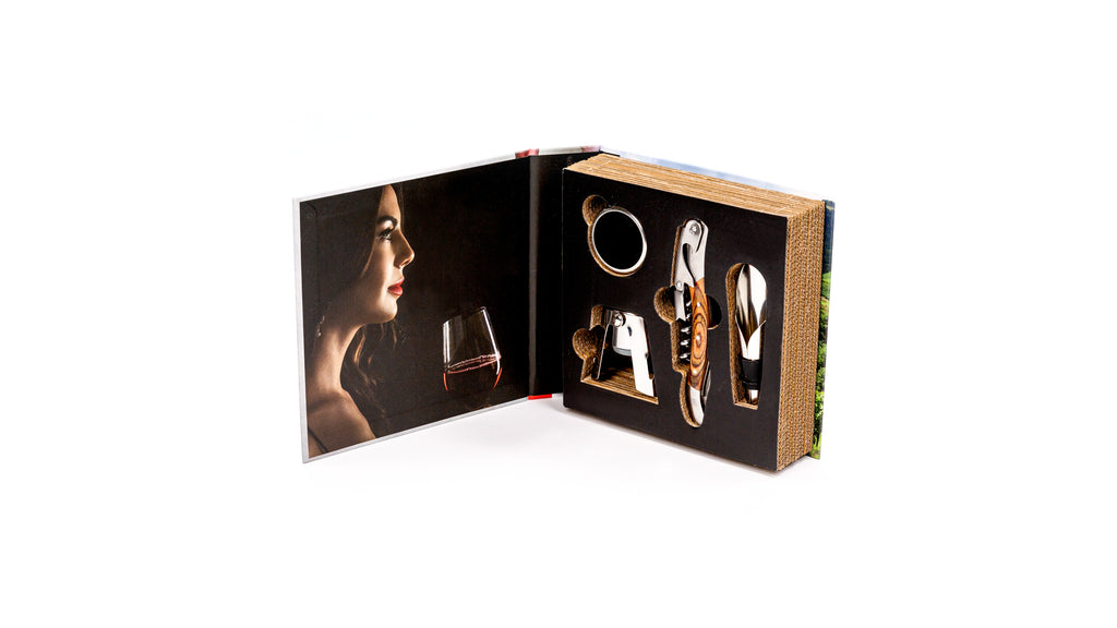 Legnoart MEMORABILE Weinset 4-teilig