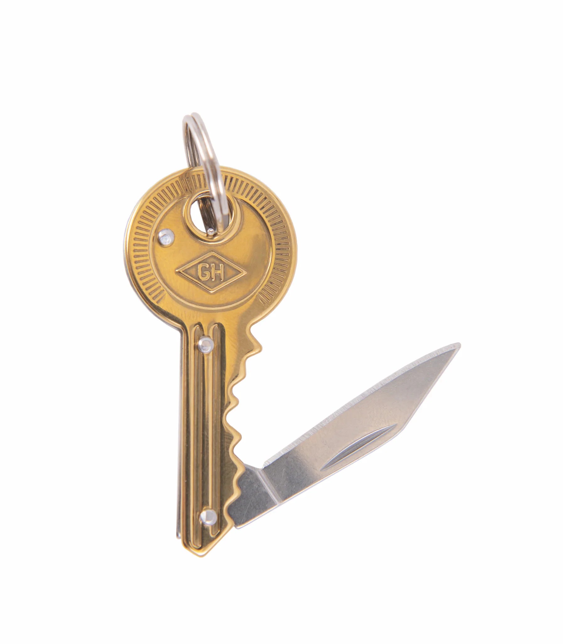 Nøglering med lommekniv - Gentlemens hardware
