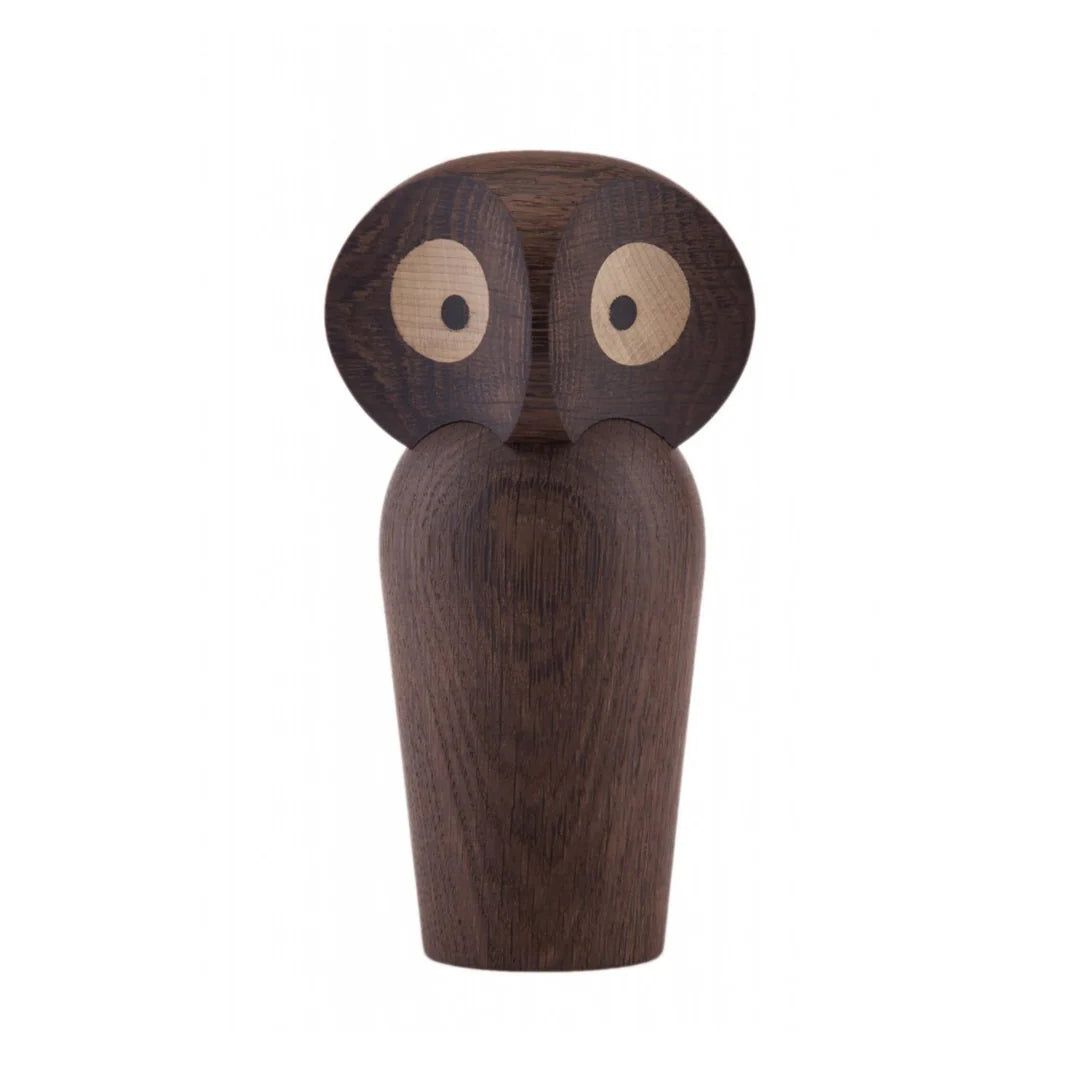Architectmade Owl – iconic wooden figure with rotatable head