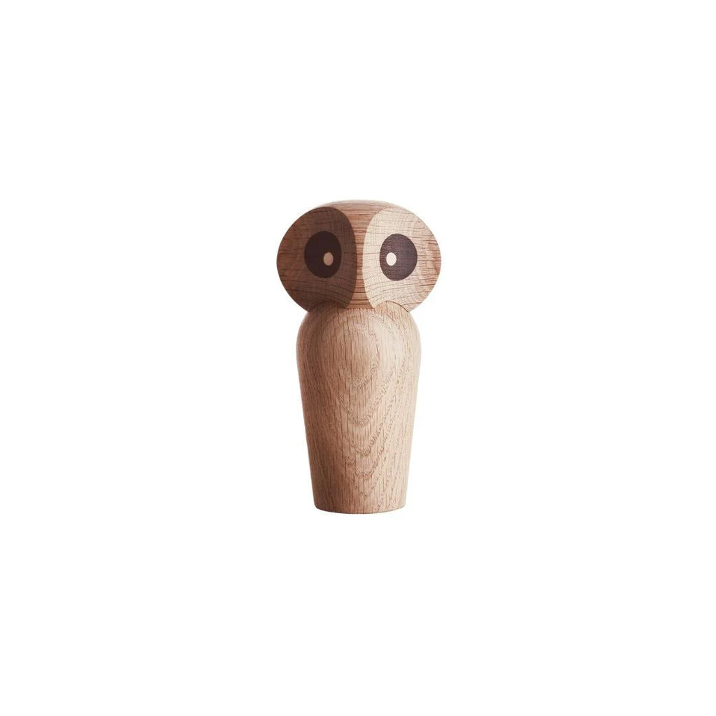 Architectmade Owl – iconic wooden figure with rotatable head