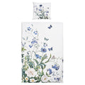 Bettwäsche-Set - Koustrup & Co. - Blue Flower Garden - 100% Bio-Baumwolle - Entworfen von Jim Lyngvild