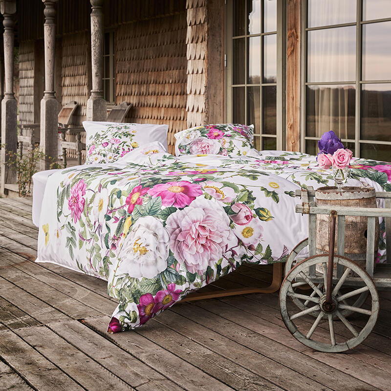 Sengesæt - Koustrup & co. - Rose Flower Garden - 100% Økologisk bomuld - Designet af Jim Lyngvild
