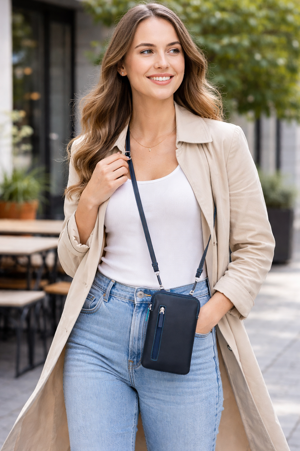 Mywalit mobilpung - Cell Phone Neck Pouch - style 5009