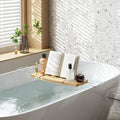 Umbra Aquala Bamboo Bathtub Caddy – Adjustable and Elegant Bathtub Storage