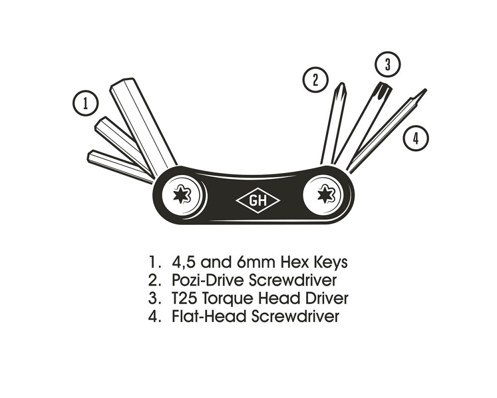 Multi-tool til cyklen
