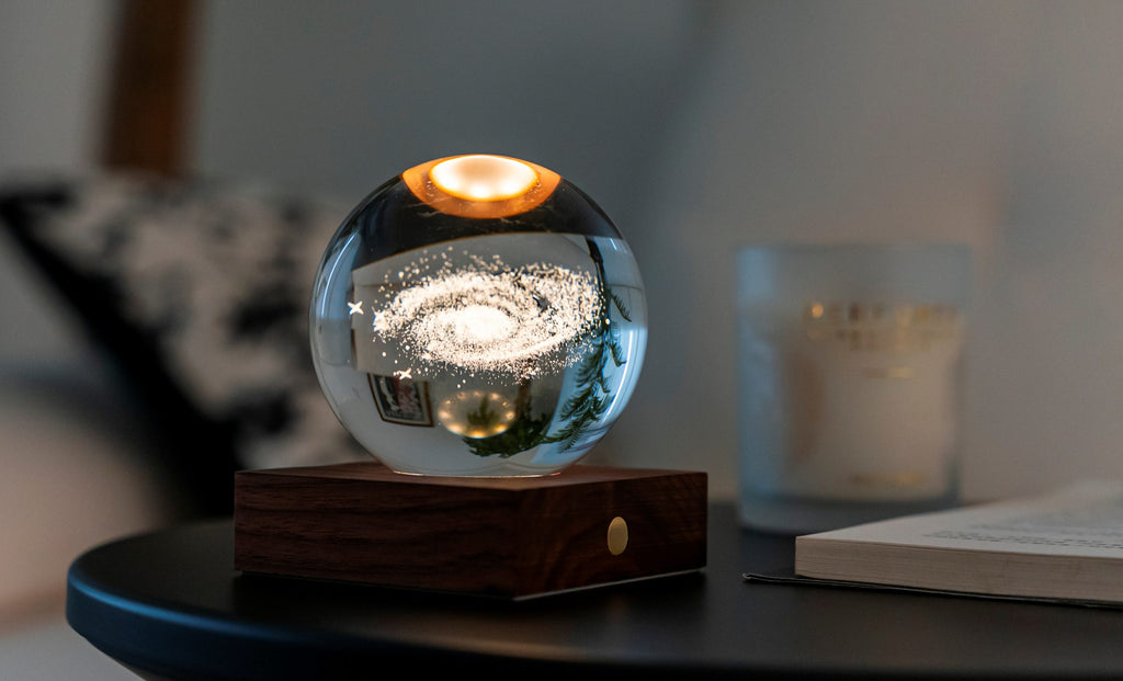 Gingko Design - Amber Crystal Light – dekorative LED-Kristallleuchte