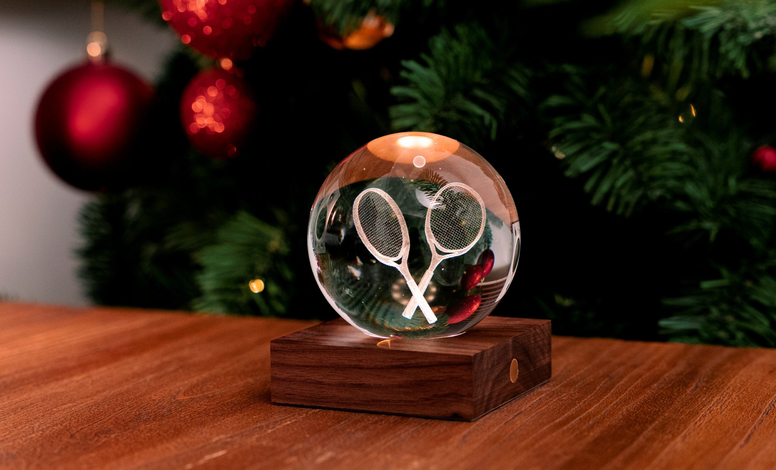 Gingko Design - Amber Crystal Light – Decorative LED Crystal Lamp
