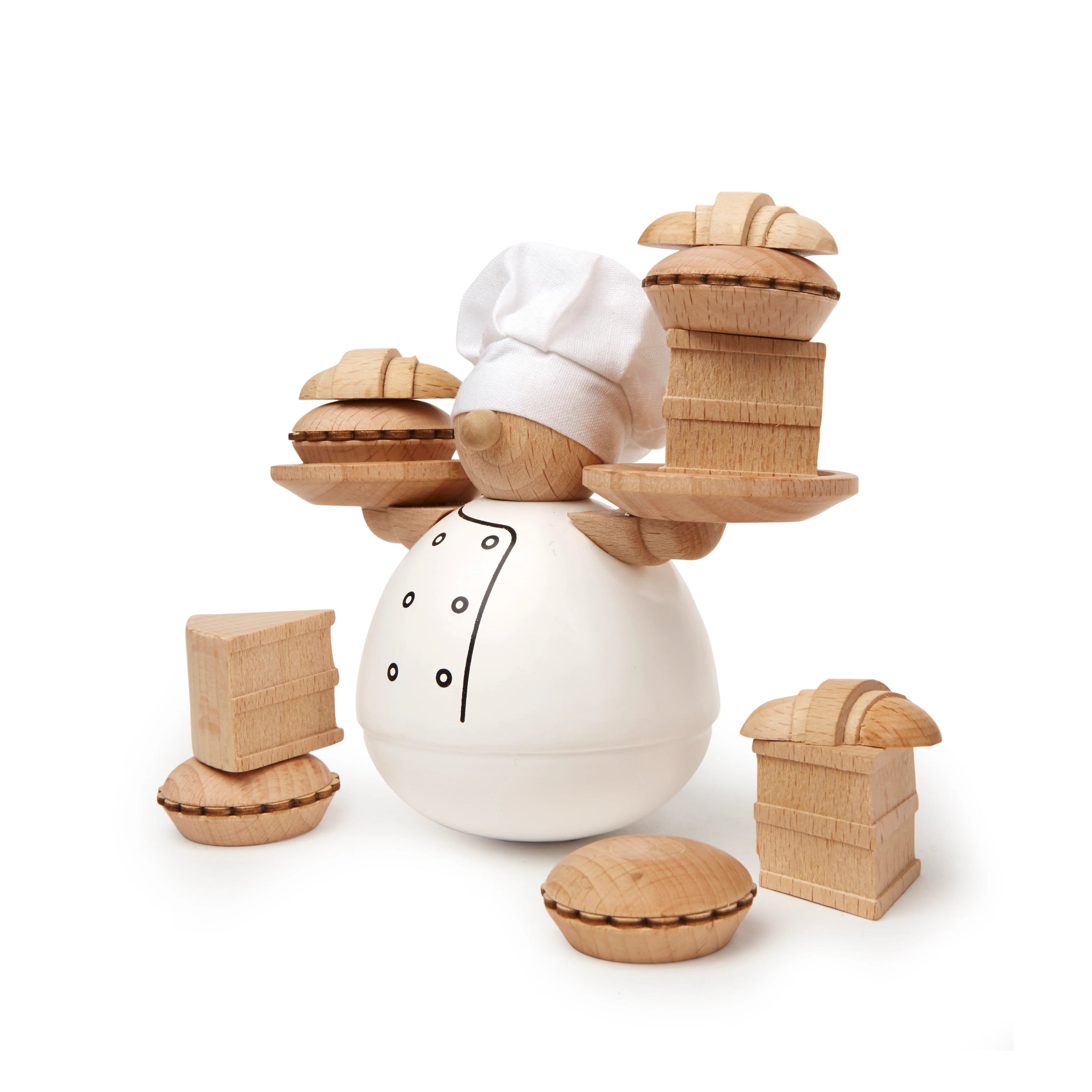 Balance The Baker – fun wooden balancing game for the whole family