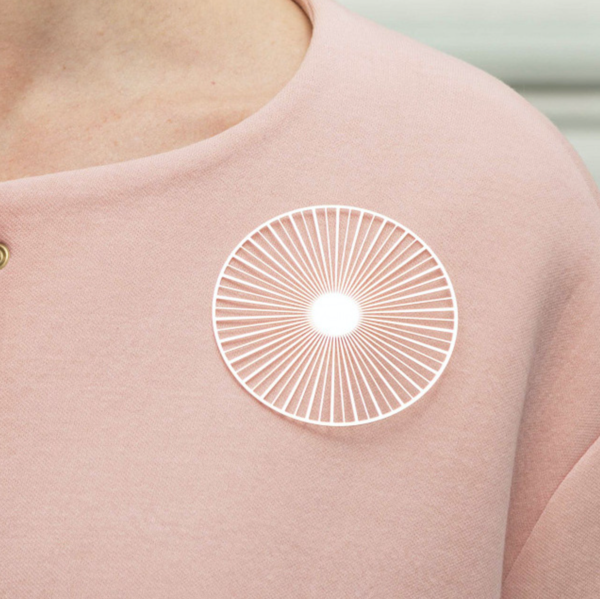 Magnetic brooch - Solar - large