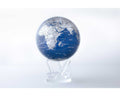 MOVA Globe - Rotating Globe Powered by Solar Cells - Earth - Blue/Silver