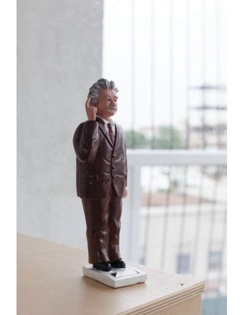 Einstein Solarfigur | dekorative Figur mit Solarantrieb
