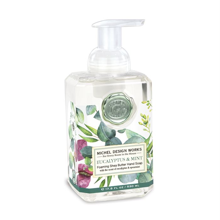 Foaming Hand Soap with Aloe - Michel Design Works - Eucalyptus and Mint - Michel Design Works