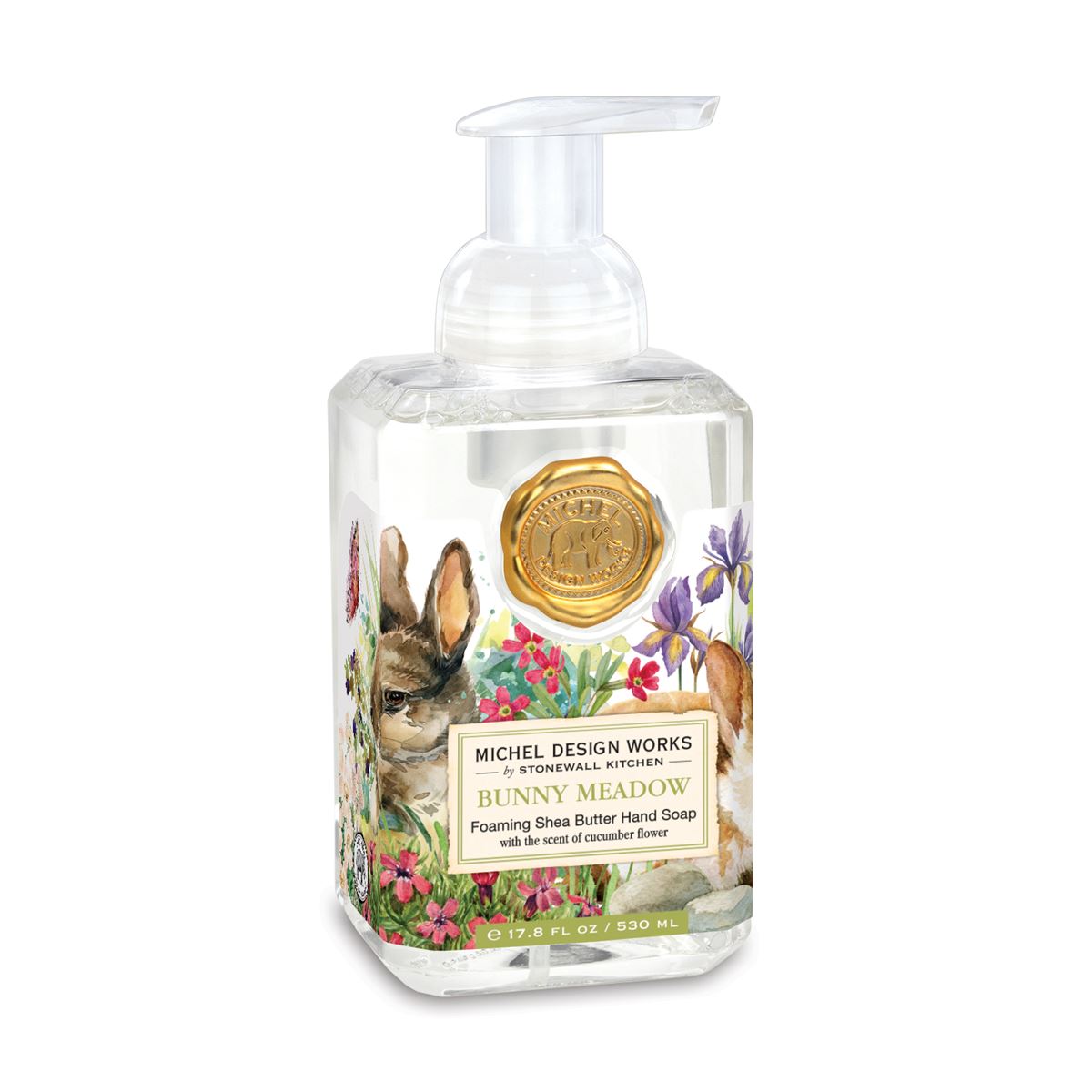 Schaumseife mit Aloe - Michel Design Works - Bunny Meadow