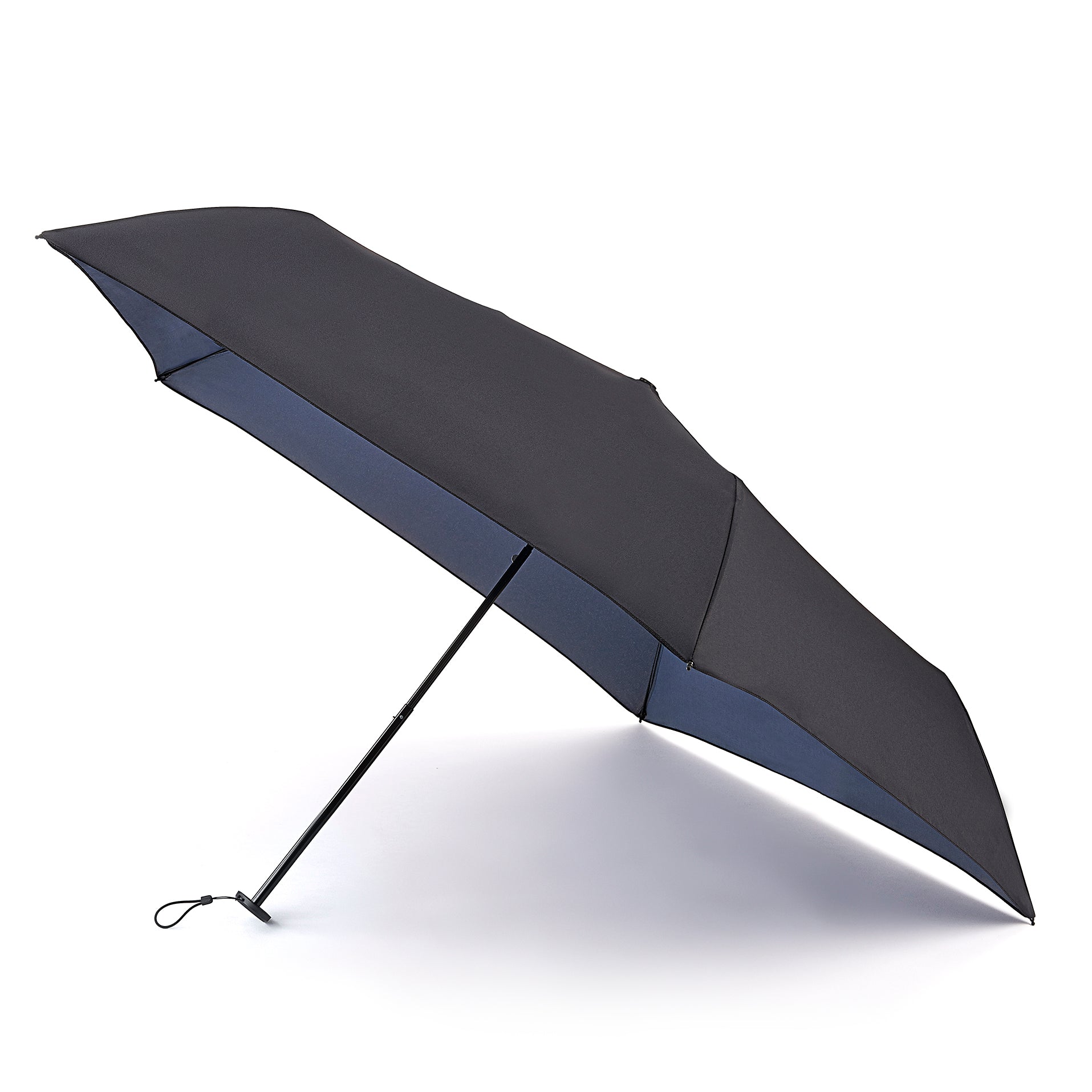 Taskeparaply - Ultra letvægt - 86g - Stormsikker - Aerolite 1 - Sort