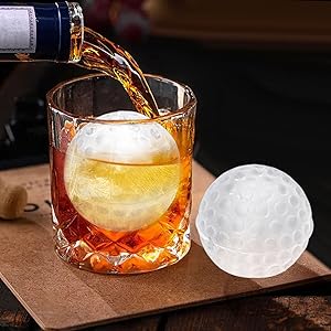 ⛳ Kikkerland Golf Ball Ice Molds – Isforme (sæt med 2)