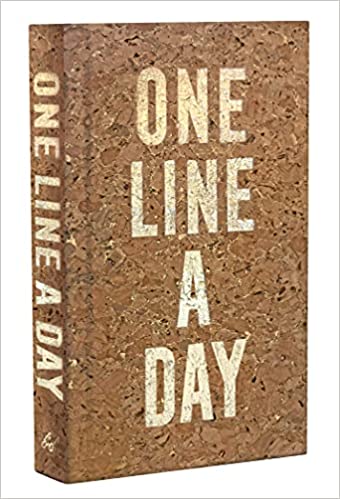 Diary - One line a day - Write one line every day for five years - CORK