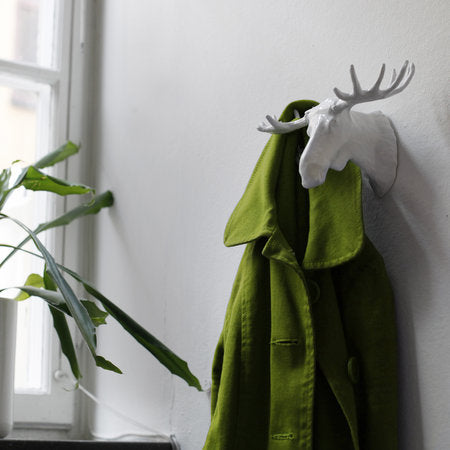 Moose Hook / Elg knage – dekorativt gevir­sdesign til væg