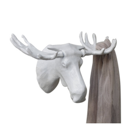 Moose Hook / Elch Garderobe – dekoratives Geweihdesign für die Wand