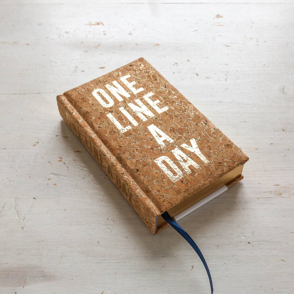 Diary - One line a day - Write one line every day for five years - CORK