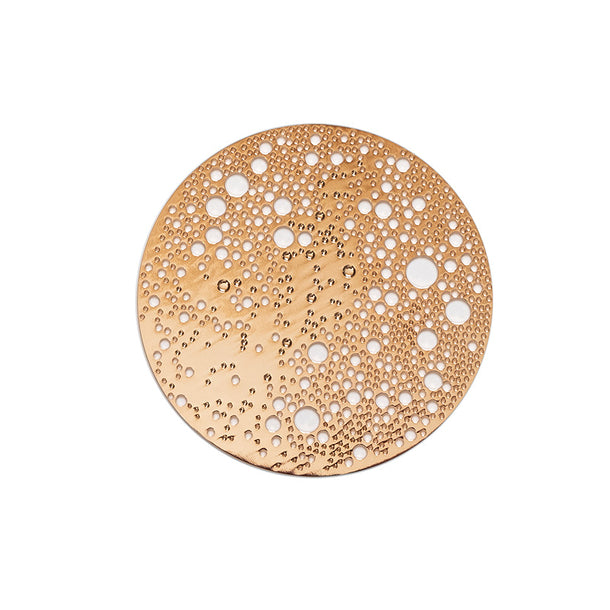 Broche med magnetlukning - Lunar - lille, rose gold