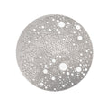 Broche med magnetlukning - Lunar - stor, sølv