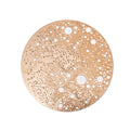 Broche med magnetlukning - Lunar - stor, rosé
