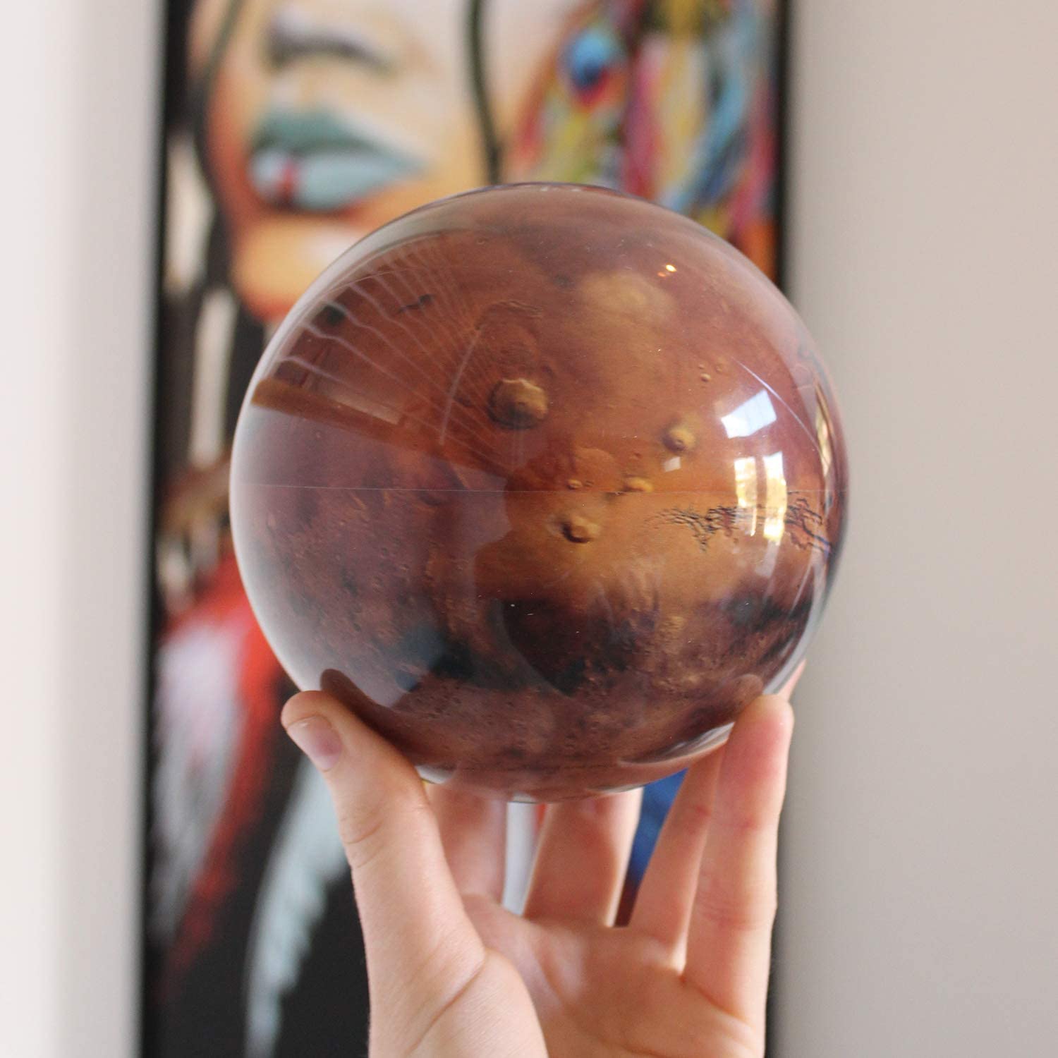 MOVA Globe – Mars – Rotierender Globus mit Solarantrieb